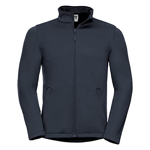 Russell Herren Smart Softshell-Jacke (XL) (Dunkelblau) von Russell