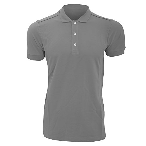 Russell Herren Stretch Polo-Shirt, Kurzarm (2XL) (Light Oxford) von Russell