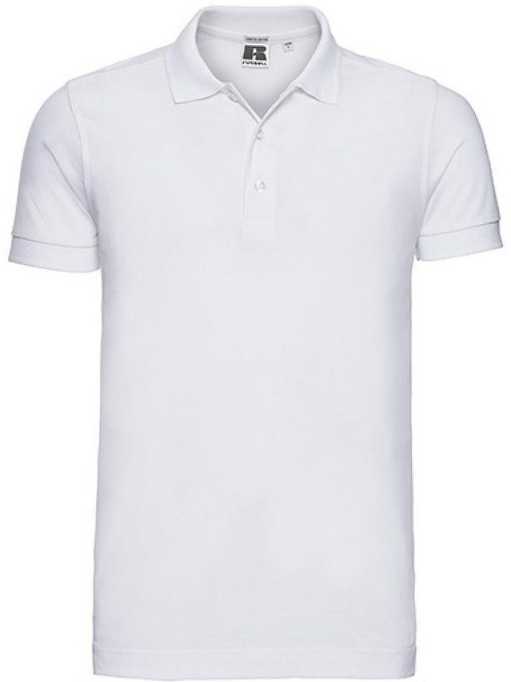 Russell Poloshirt Herren Stretch Polo Shirt / längere Ausführung von Russell