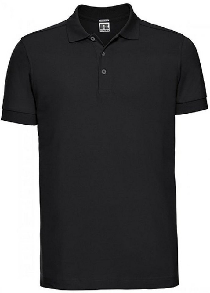 Russell Poloshirt Herren Stretch Polo Shirt / längere Ausführung von Russell