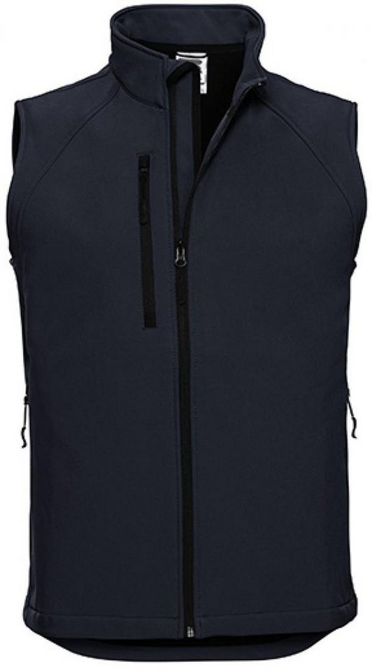 Russell Funktionsweste Herren Soft Shell-Gilet / Waschbar bis 40 °C von Russell