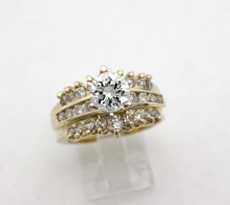 1.20 Karat Diamant Verlobungsring, Ehering, Solitär Halbmontierung Ist Perfekt Für Ihren Diamanten Oder Edelstein Aus 14K Gelbgold von RussellsJewelers