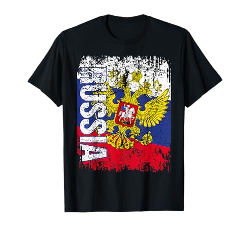 RUSSLAND Flagge Damen Herren Kinder RUSSLAND T-Shirt RUSSLAND Flagge Damen Herren Kinder RUSSLAND T-Shirt von Russia Family Shop