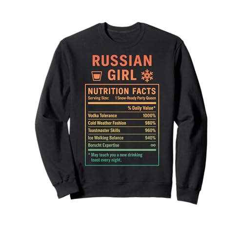 Russisches Mädchen Stolze Frauen mit russischen Wurzeln Sweatshirt Russisches Mädchen Stolze Frauen mit russischen Wurzeln Sweatshirt von Russian Culture Gifts for Russia Women