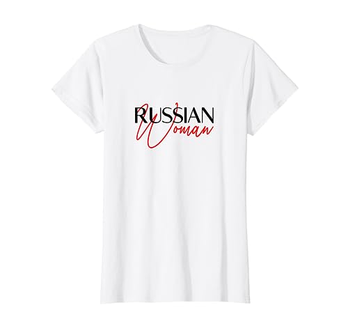 Russian Woman Russland Russia Girls Russisch Deutsch Frauen T-Shirt von RussianLife Designs - Lustige Russische Geschenke