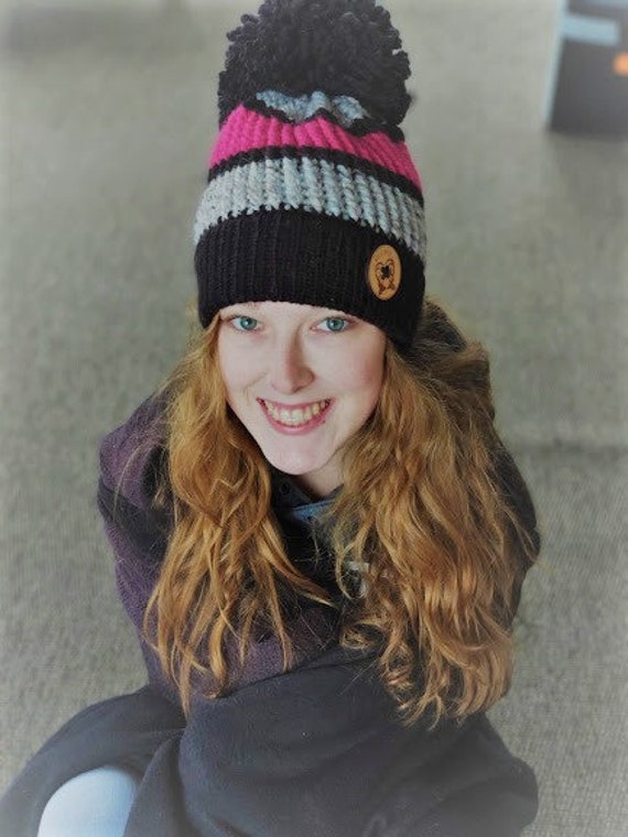 Nur Mütze Oder/Und Halswärmer - Rustikale Anick-Handgestrickte Für Erwachsene Grob Hergestellt in Quebec von RusticAnick