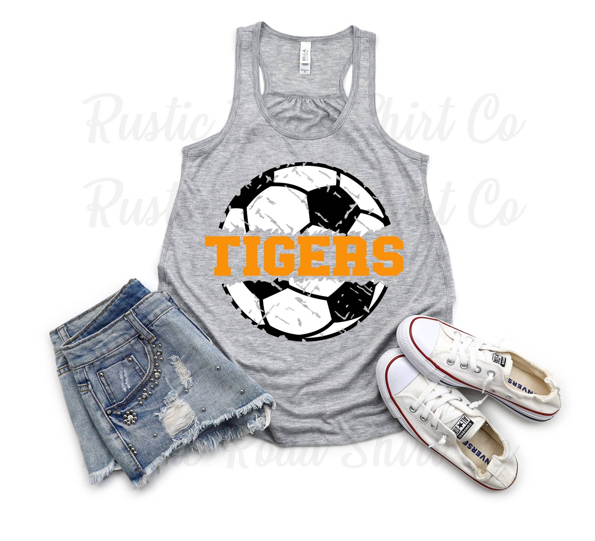 Fußball-Team-Tanktop, Benutzerdefinierte Fußball-Tanktop, Fußball-Mama-Tanktop Fußball-Team-Tanktop, Benutzerdefinierte Fußball-Tanktop, Fußball-Mama-Tanktop von RusticRoadShirtCo