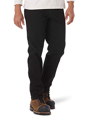 Rustler Classic Herren Big & Tall Classic Regular Fit Jeans, Kohleschwarz, 34W / 36L von Rustler Classic