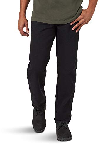 Rustler Herren Classic Relaxed Fit Jeans, Schwarz, 34W / 32L von Rustler