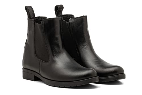 Rusttler Jodhpurstiefelette Reitschuhe Ardena aus Echtleder Schwarz Damen 35-41 (40) von Rusttler