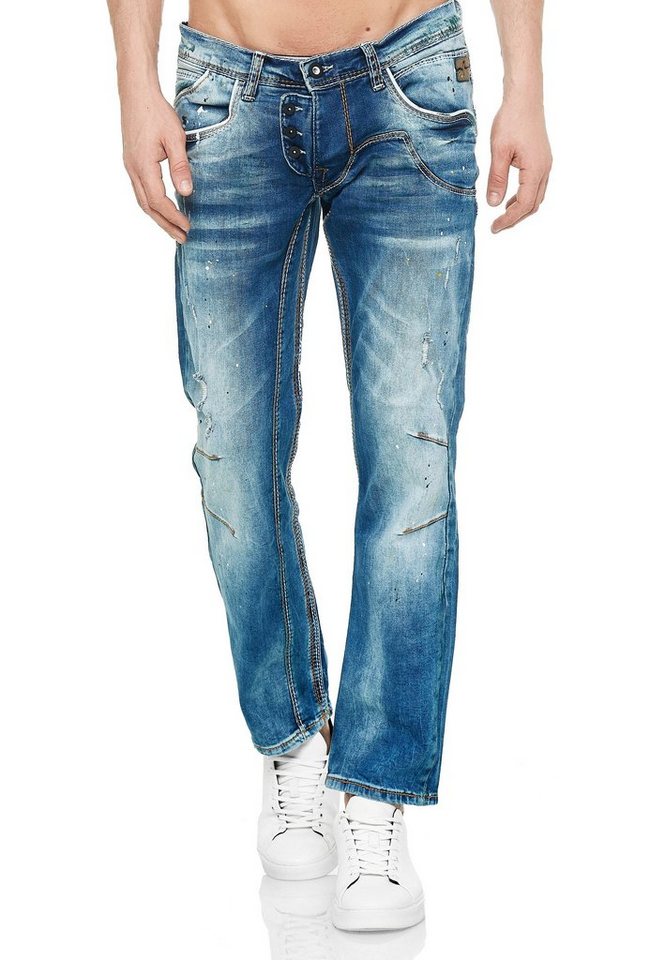 Rusty Neal Bequeme Jeans im Regular Fit-Schnitt von Rusty Neal