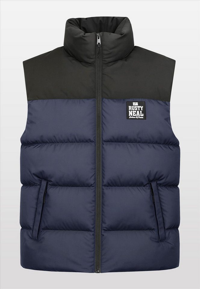 Rusty Neal Steppweste Color-Block von Rusty Neal