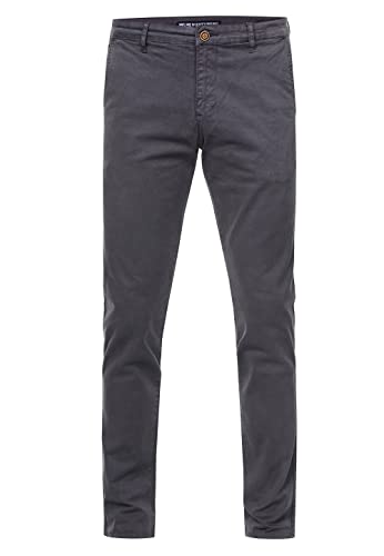 Rusty Neal Herren Chino Hose 'SETO' Stoffhose Slim-Fit Stretch-Baumwolle Länge 30 32 34 36 Freizeitstretch-Hose Business Chinohose 232, Farbe:Anthrazit, Größe Jeans 30L-36L:30W / 32L von Rusty Neal