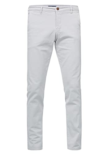 Rusty Neal Herren Chino Hose 'SETO' Stoffhose Slim-Fit Stretch-Baumwolle Länge 30 32 34 36 Freizeitstretch-Hose Business Chinohose 232, Farbe:Grau, Größe Jeans 30L-36L:30W / 32L von Rusty Neal