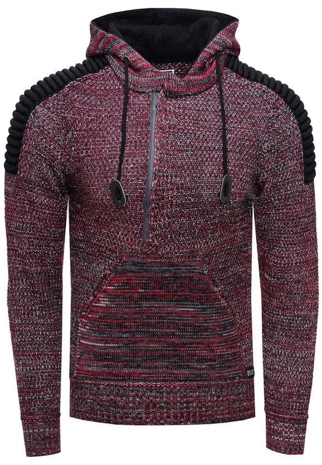 Rusty Neal Kapuzensweatshirt Knitwear mit praktischem Reißverschluss von Rusty Neal