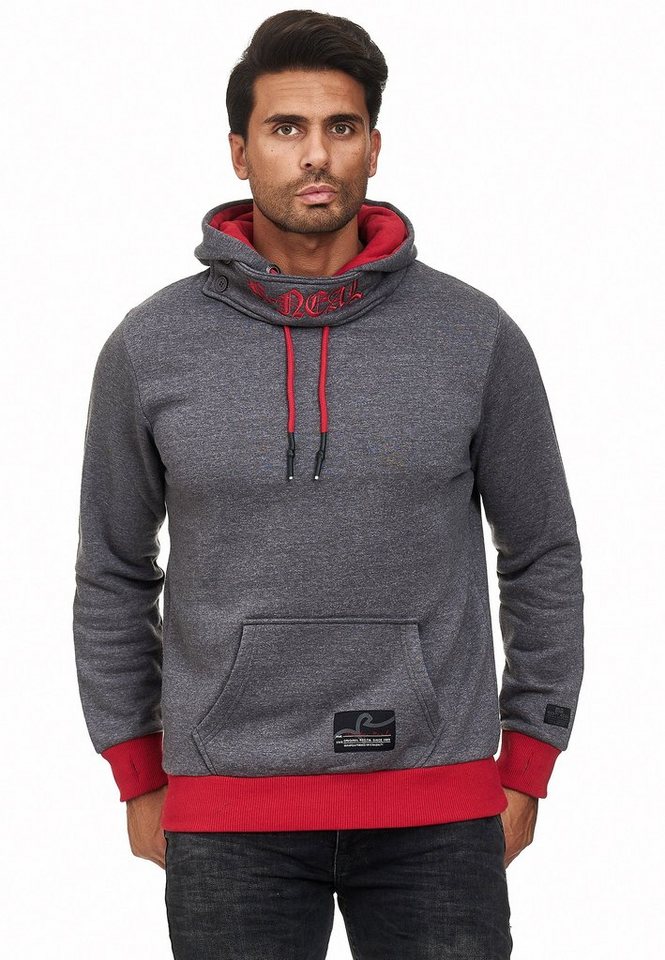 Rusty Neal Kapuzensweatshirt mit modernem Schnitt von Rusty Neal