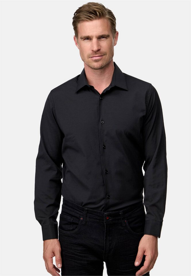 Rusty Neal Langarmhemd Langarm im Slim-Fit geschnitten von Rusty Neal