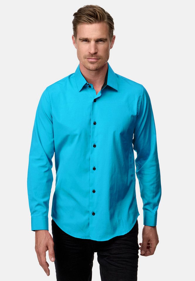 Rusty Neal Langarmhemd mit Weste und Krawatte von Rusty Neal