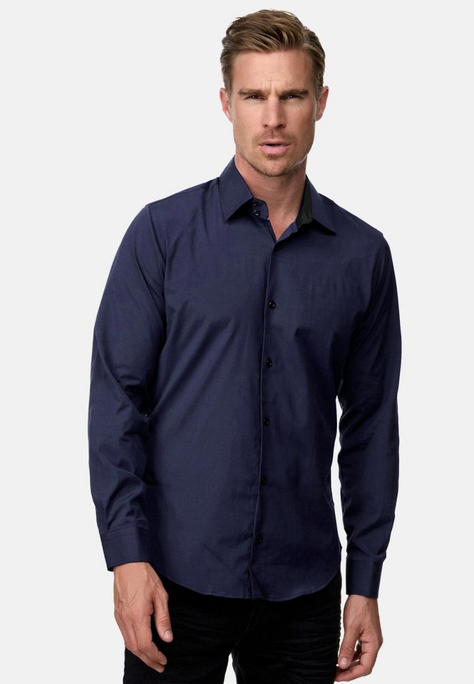 Rusty Neal Langarmhemd mit Weste und Krawatte von Rusty Neal