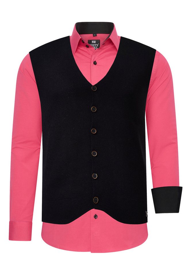 Rusty Neal Langarmhemd mit Weste von Rusty Neal