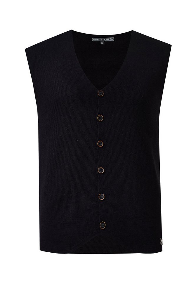 Rusty Neal Langarmhemd mit Weste von Rusty Neal