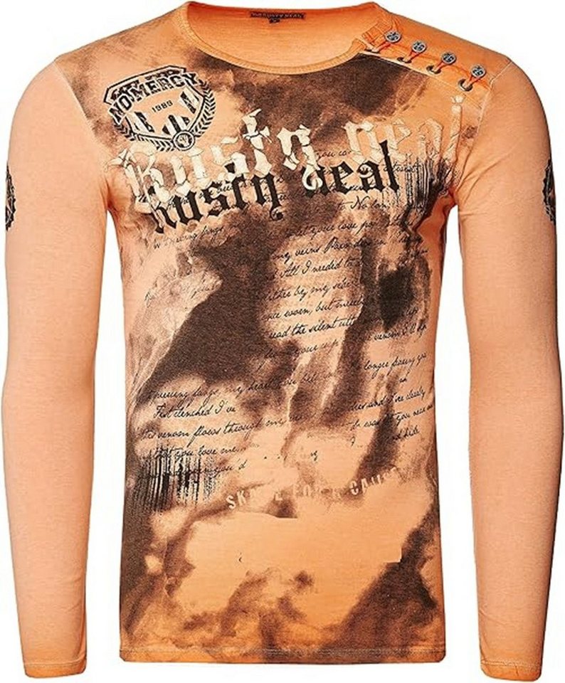 Rusty Neal Longshirt Herren Rundhals von Rusty Neal