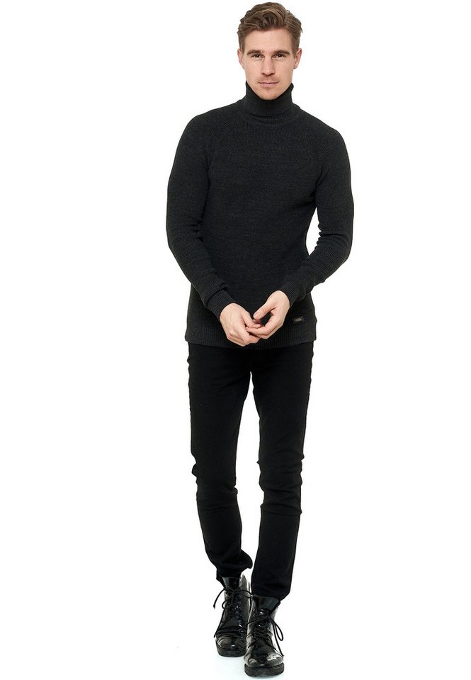 Rusty Neal Rollkragenpullover mit stilvollem Hochkragen von Rusty Neal