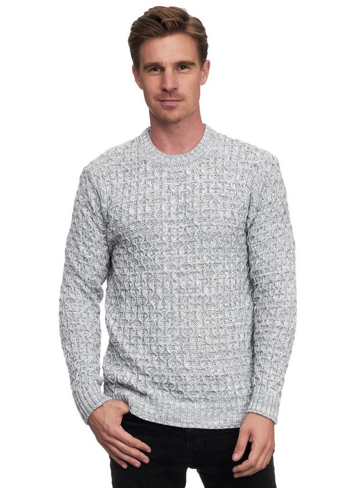Rusty Neal Strickpullover mit elegantem Rundhalsausschnitt von Rusty Neal