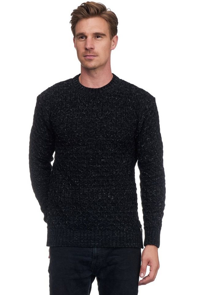Rusty Neal Strickpullover mit elegantem Rundhalsausschnitt von Rusty Neal