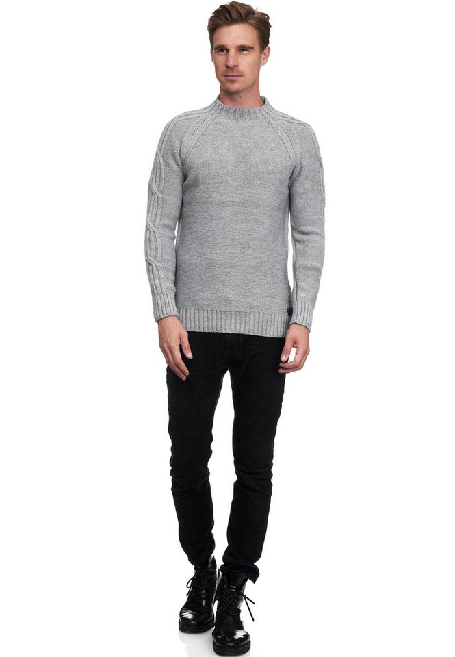 Rusty Neal Strickpullover mit elegantem Stehkragen von Rusty Neal