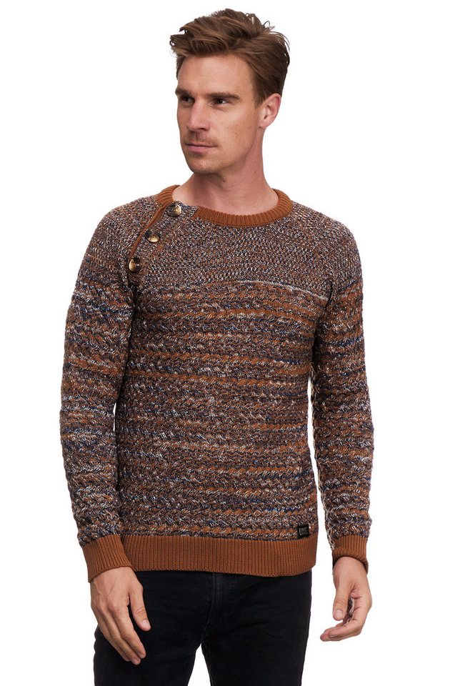 Rusty Neal Strickpullover mit modischen Knöpfen von Rusty Neal