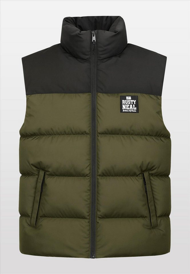 Rusty Neal Steppweste Color-Block von Rusty Neal
