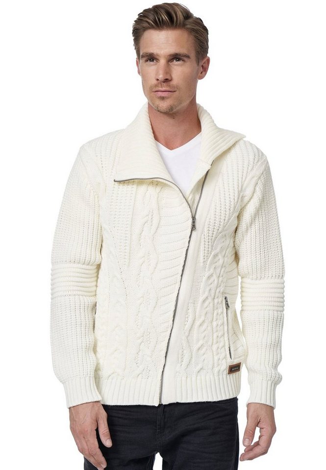 Rusty Neal Strickjacke mit asymmetrischem Reißverschluss von Rusty Neal