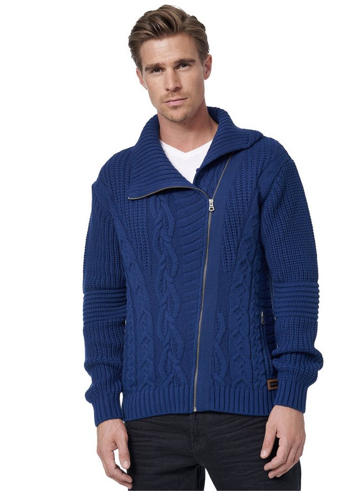 Rusty Neal Strickjacke mit asymmetrischem Reißverschluss von Rusty Neal