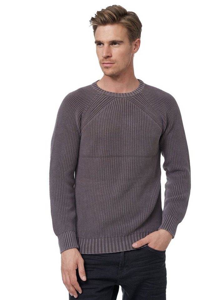 Rusty Neal Strickpullover im einfarbigen Design von Rusty Neal