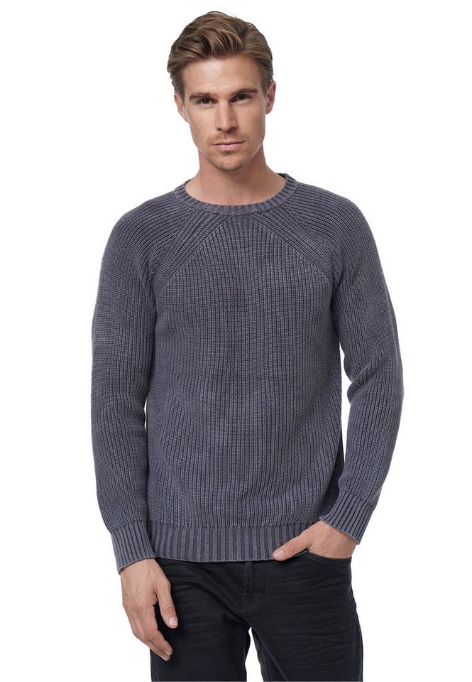 Rusty Neal Strickpullover im einfarbigen Design von Rusty Neal