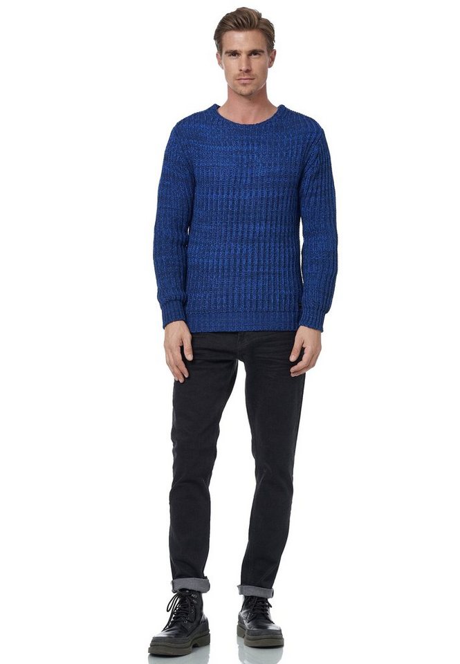 Rusty Neal Strickpullover im modischen Strick-Design von Rusty Neal