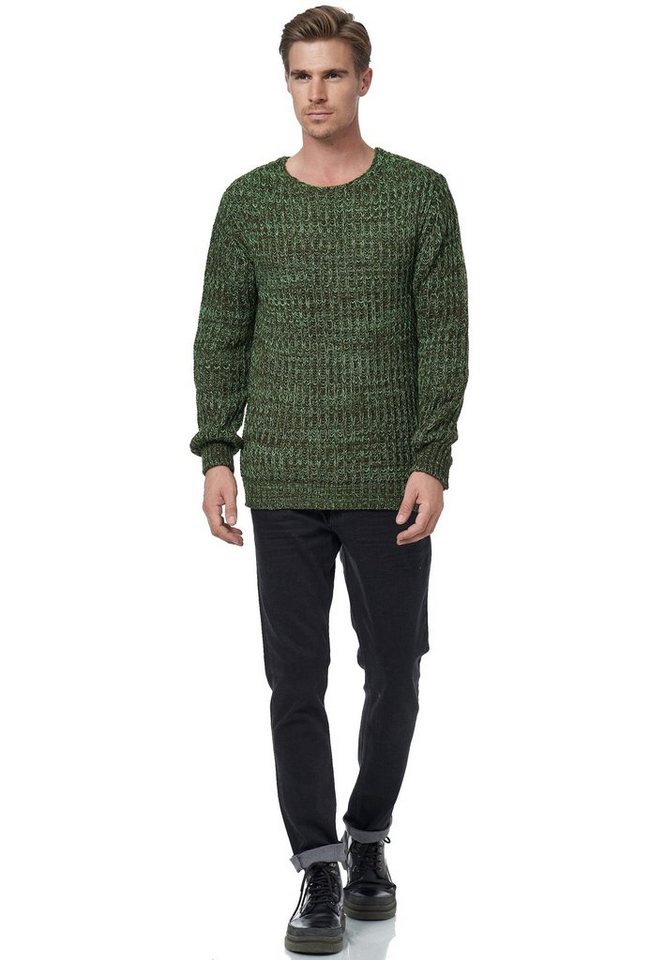 Rusty Neal Strickpullover im modischen Strick-Design von Rusty Neal