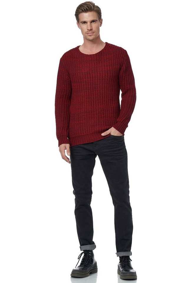 Rusty Neal Strickpullover im modischen Strick-Design von Rusty Neal