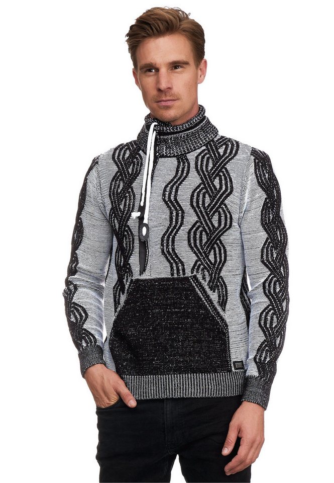 Rusty Neal Strickpullover in coolem Design von Rusty Neal