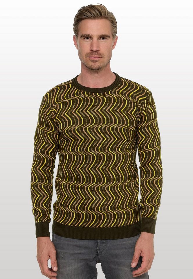 Rusty Neal Strickpullover in tollem Design von Rusty Neal