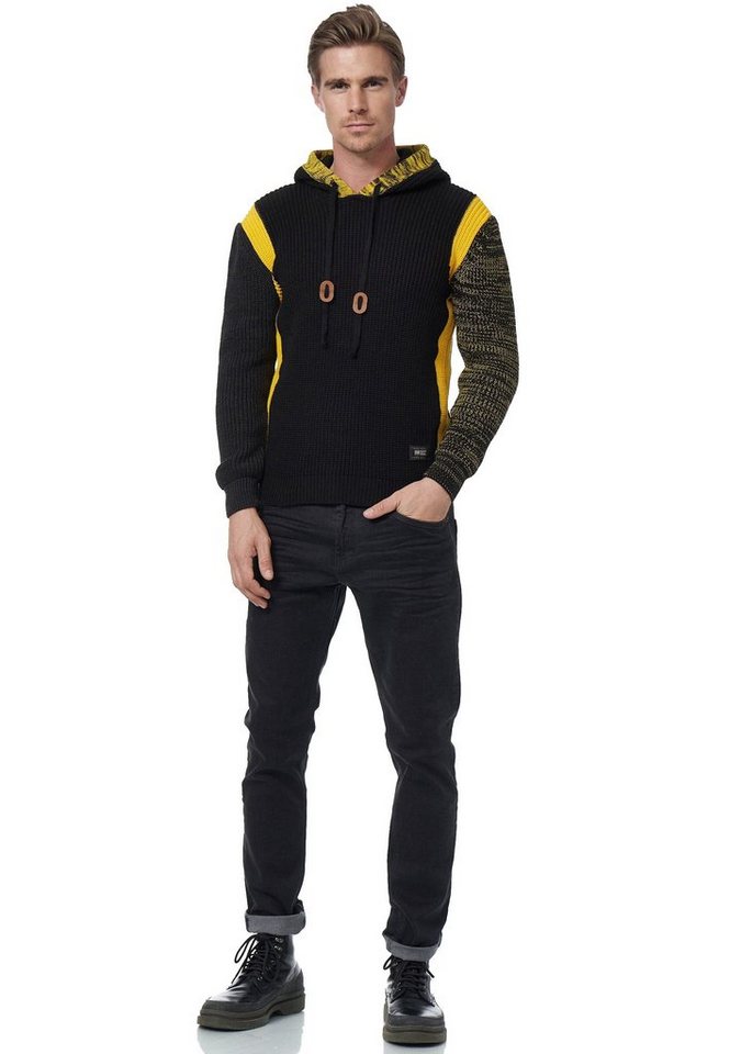 Rusty Neal Strickpullover mit Kontrast-Details von Rusty Neal