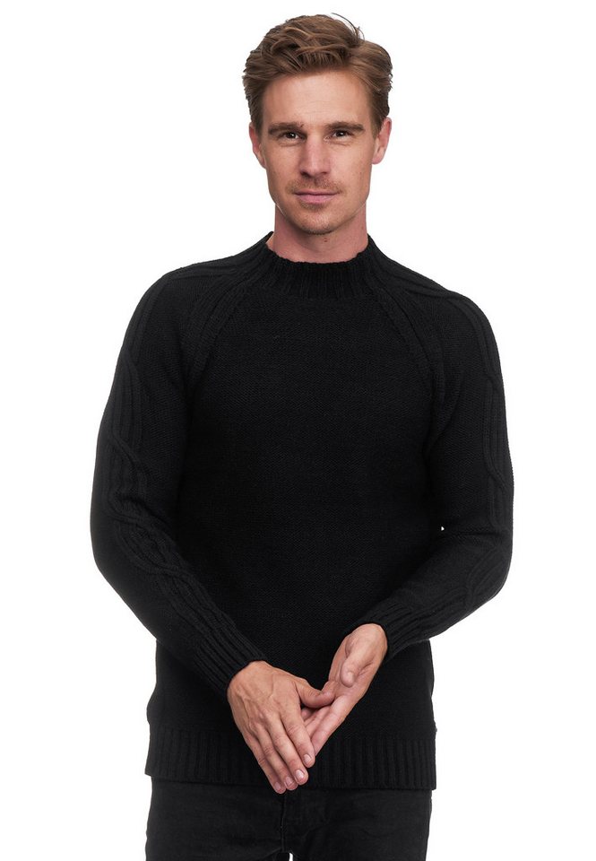 Rusty Neal Strickpullover mit elegantem Stehkragen von Rusty Neal