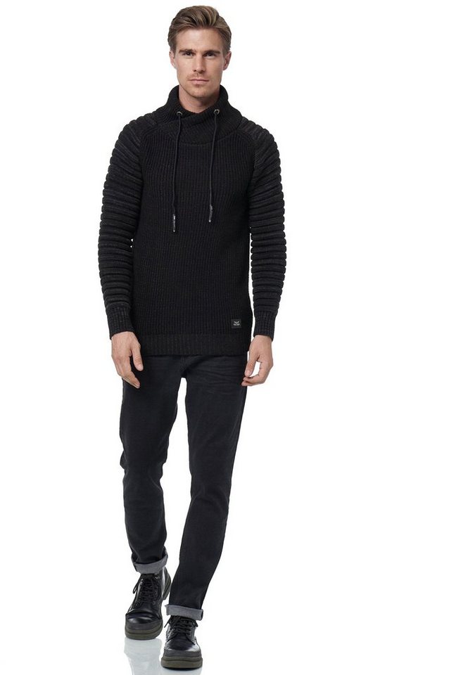 Rusty Neal Strickpullover mit kuscheligem Schalkragen von Rusty Neal