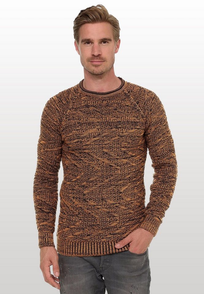 Rusty Neal Strickpullover mit stylischem Muster von Rusty Neal