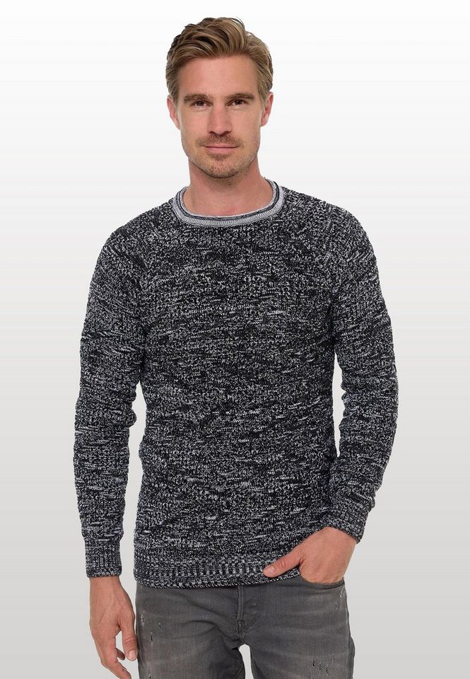 Rusty Neal Strickpullover mit stylischem Muster von Rusty Neal