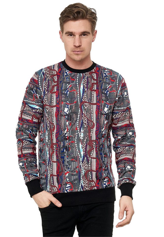 Rusty Neal Sweatshirt im coolen New York-Style von Rusty Neal