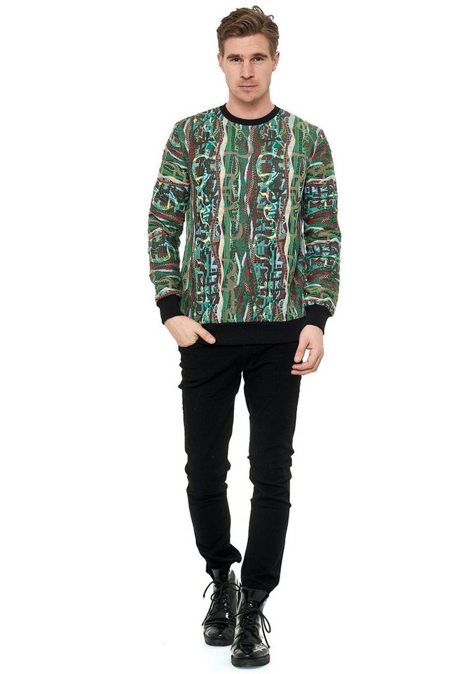 Rusty Neal Sweatshirt im coolen New York-Style von Rusty Neal