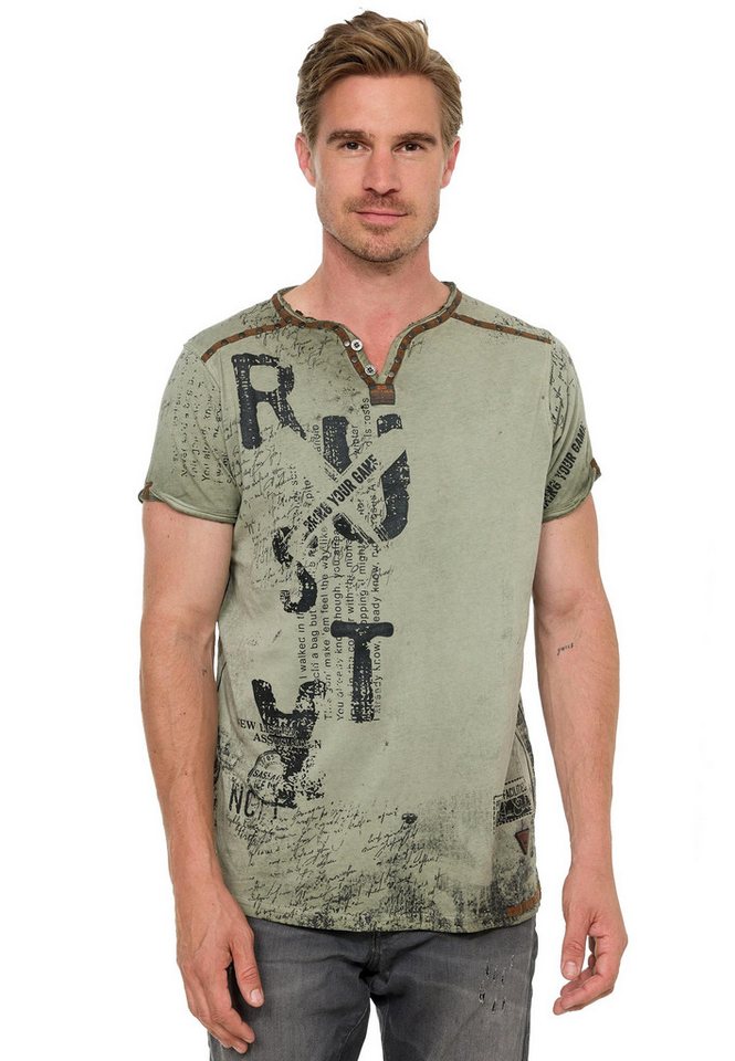 Rusty Neal T-Shirt im Used-Look von Rusty Neal