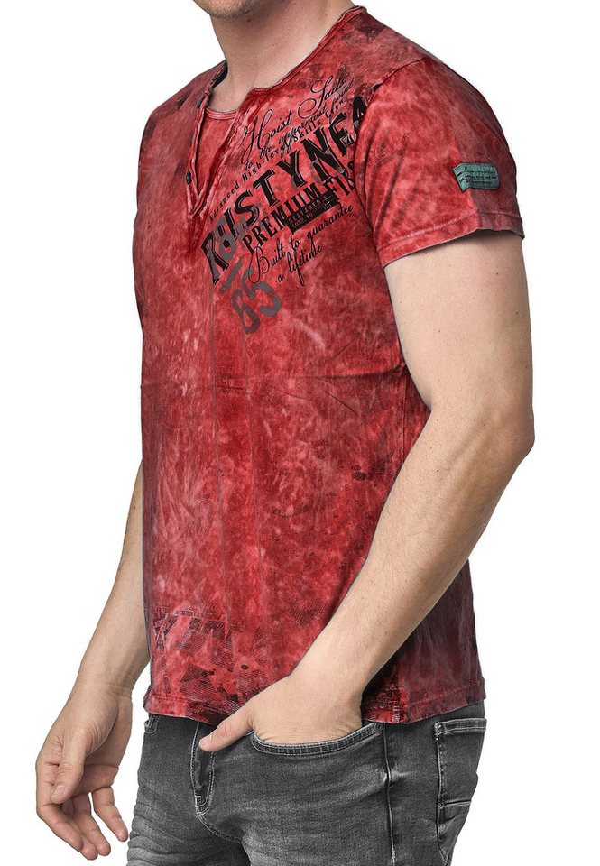 Rusty Neal T-Shirt im coolen Used-Look-Design von Rusty Neal